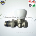 brass body brass spool plastic handle nickel plated temperature radiator controlling valve